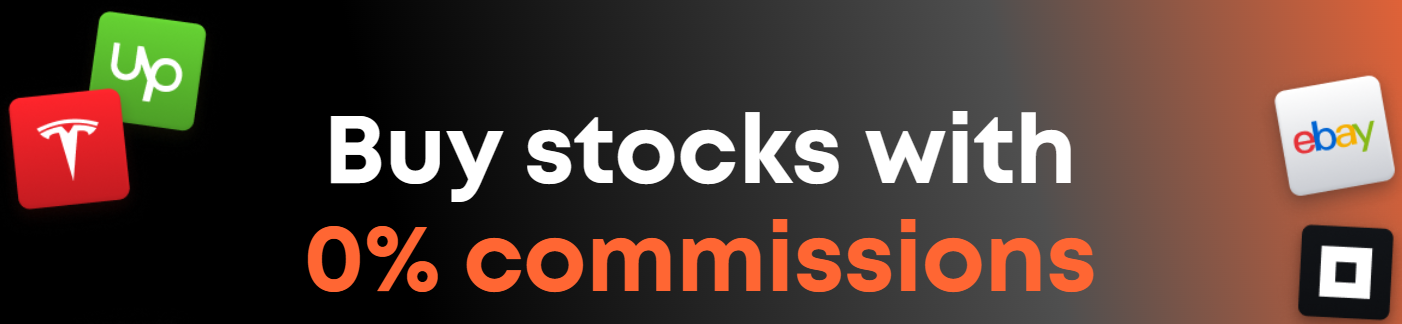 Buy stocks with zero commissions