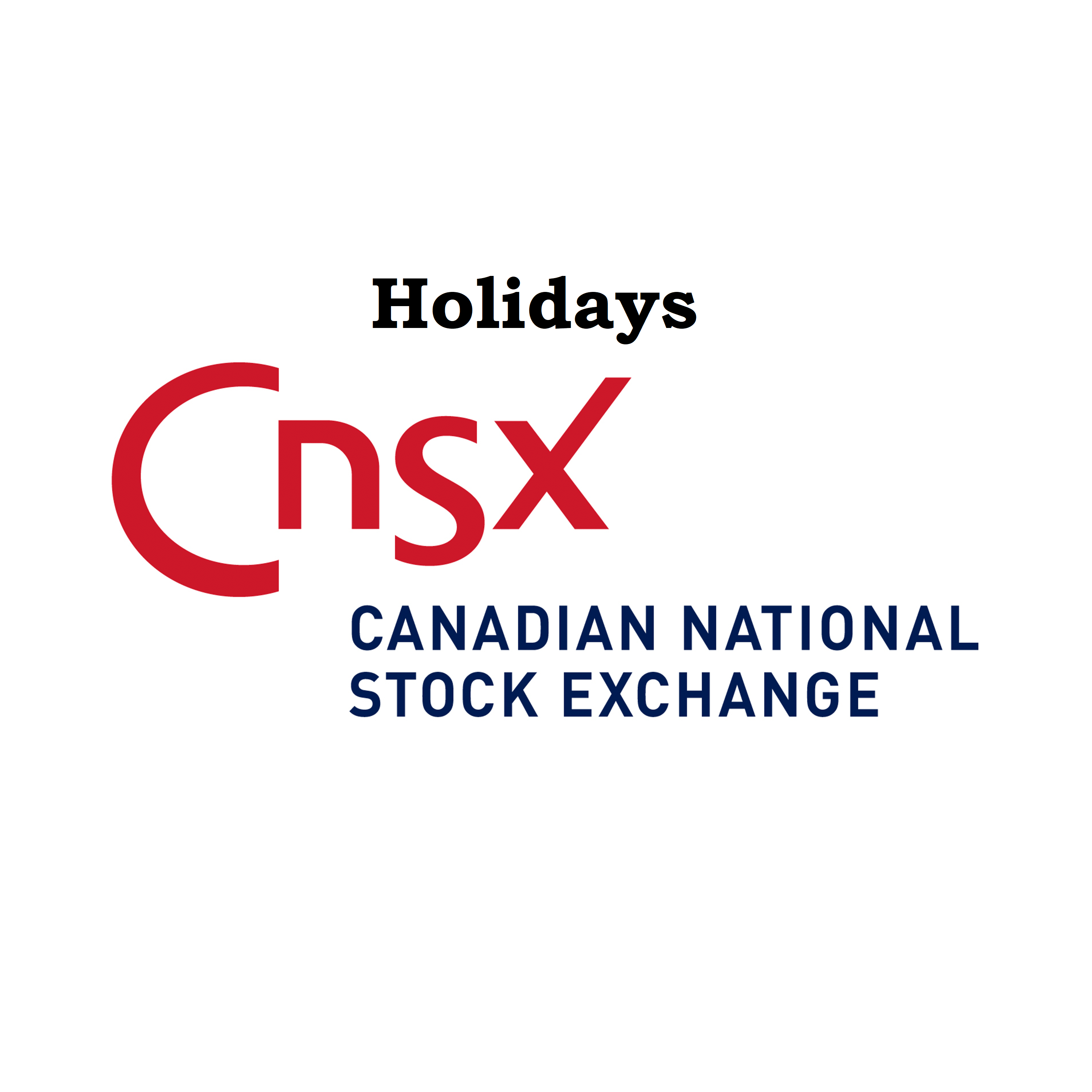 cnsx trading holidays in 2023