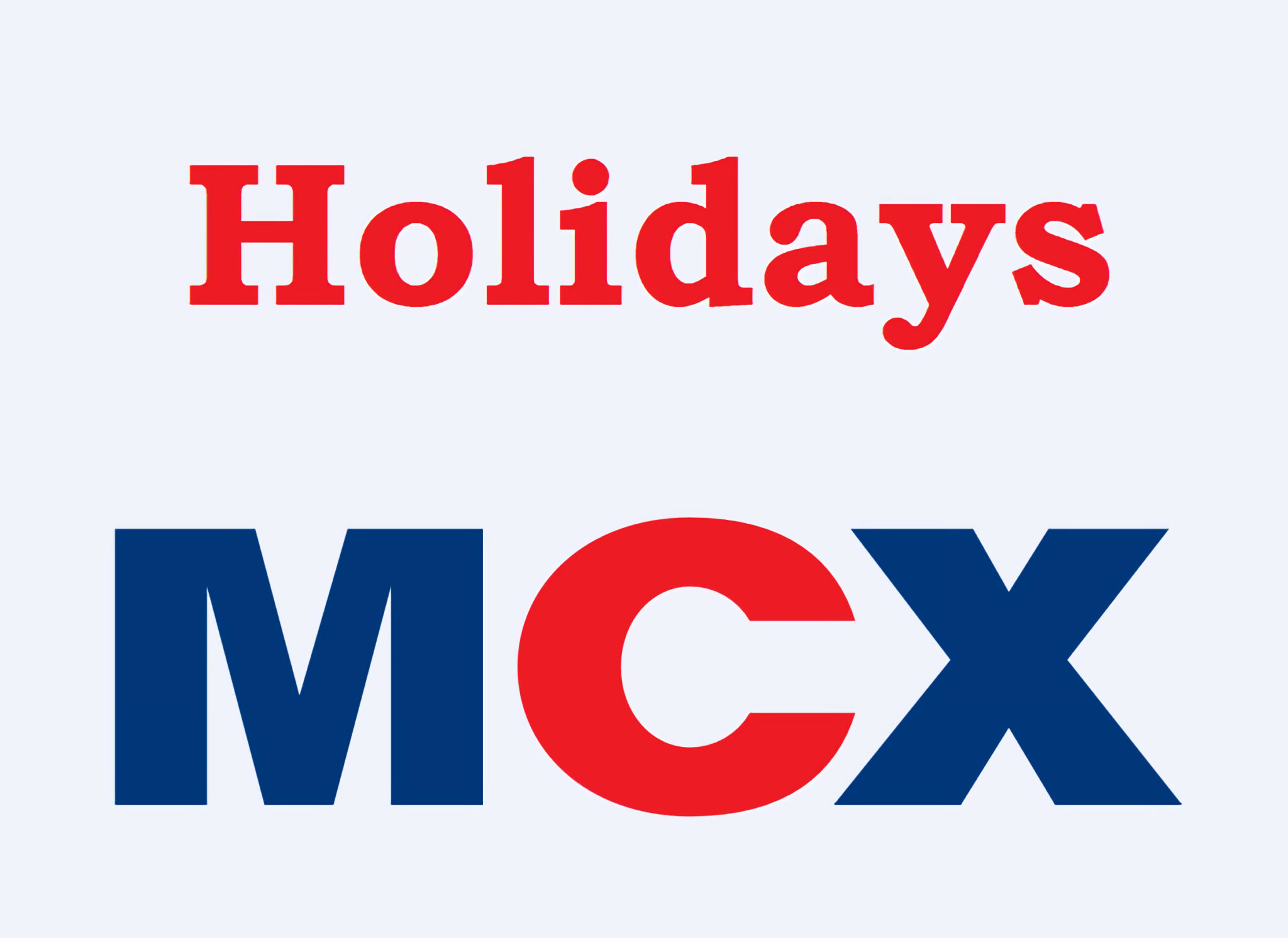 MCX TRADING HOLIDAYS IN 2023 Trading Holidays