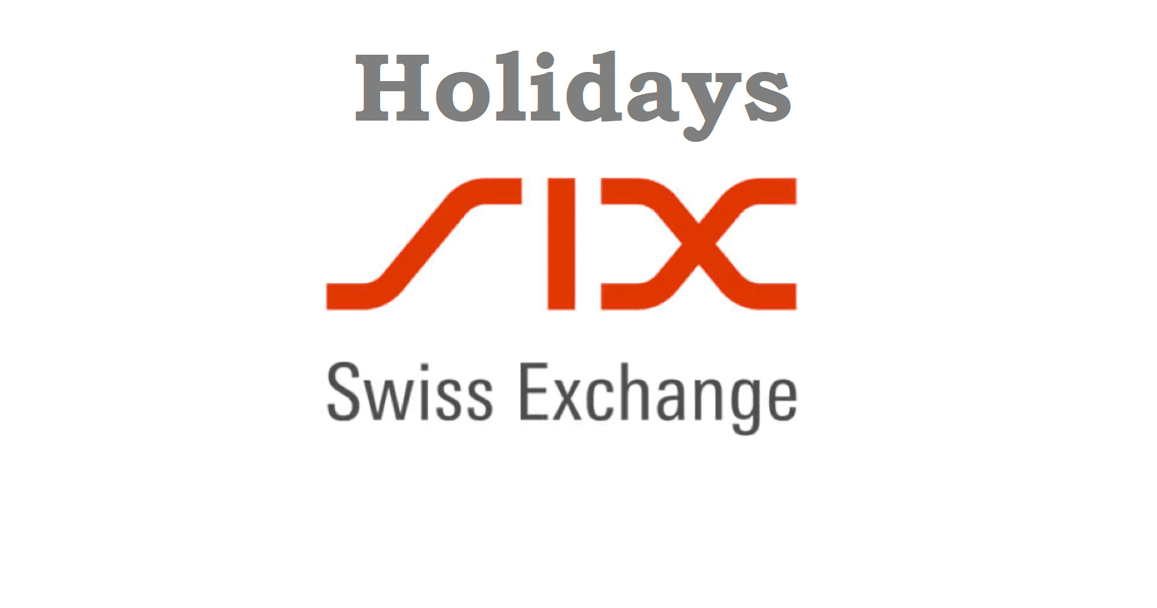 SIX TRADING HOLIDAYS IN 2023 Trading Holidays